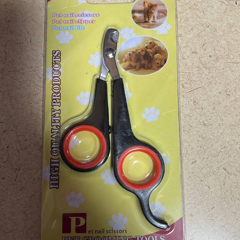New in package pet nail scissors. New never opened never used